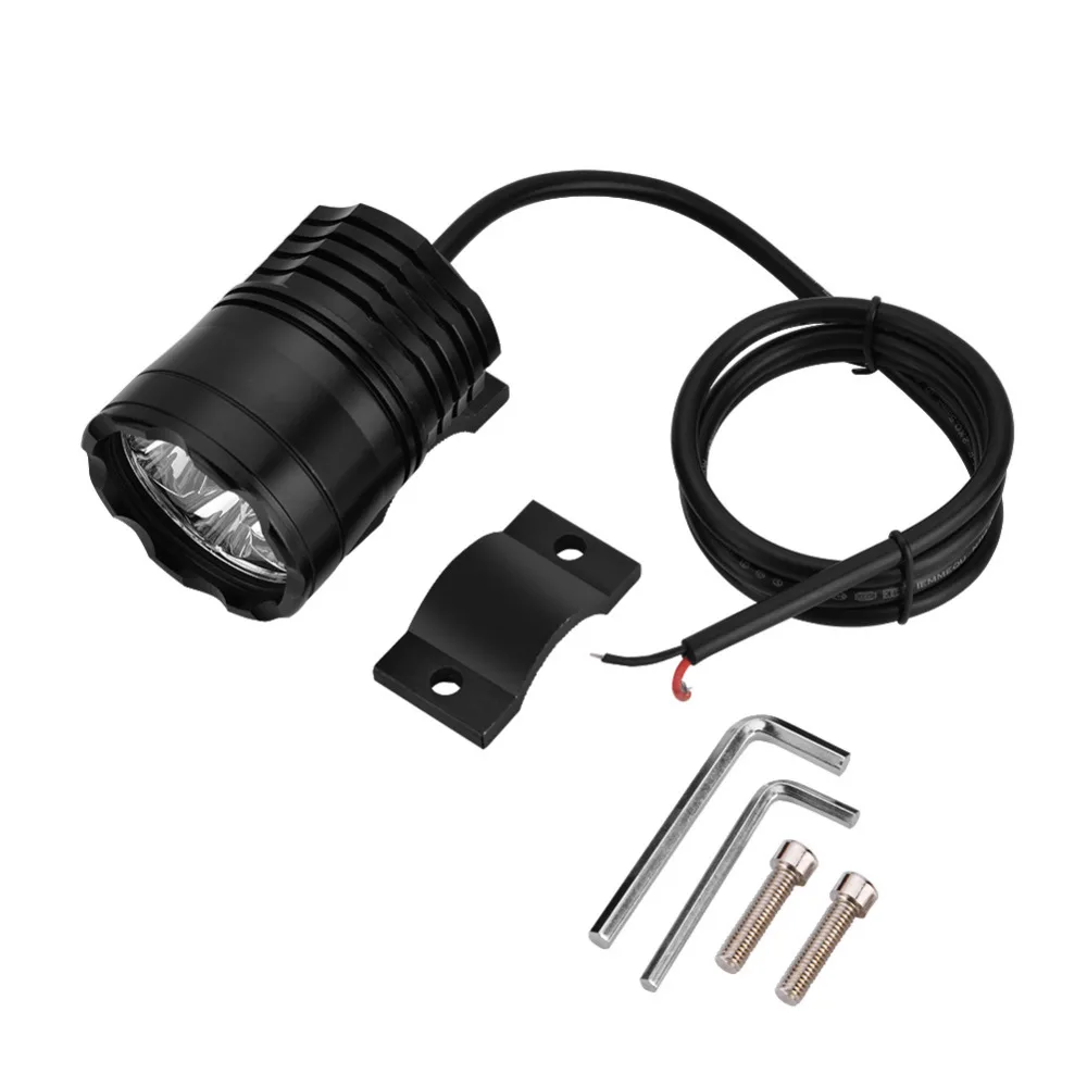 

Motorcycle LED Headlights Auxiliary Lamp Motorbike Front Spotlight Motor Head Light Lamps Accessories DC 12-80V 36W