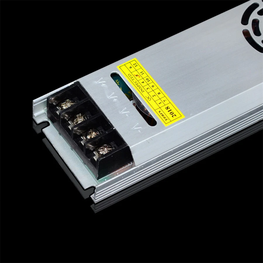 AC190 240V ультра тонкий светодиодный Питание DC12V 5V 24V 60W 150W 200W 300W 400W Светодиодный