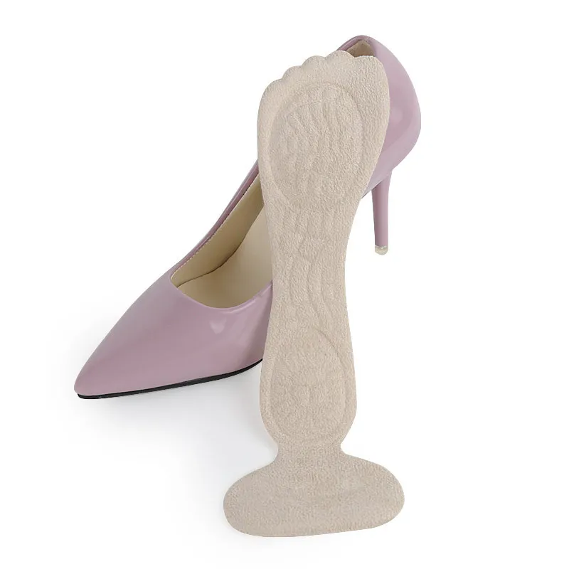 Gel Insoles For Women High Heels Cushion Self-adhesive Sticker No-slip Breathbale Sweat Shock Absorbing Insoles Shoes Pad Insert