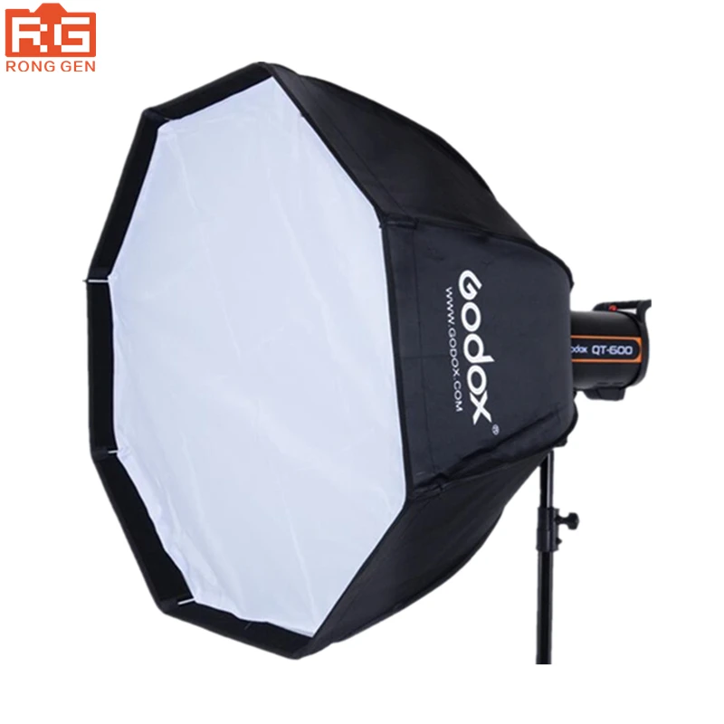 Профессиональный портативный восьмиугольный Зонт Godox UE-120CM Softbox с креплением Bowens