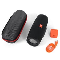 2019 newest eva hard carrying travel cases bags for jbl charge 4 charge4 waterproof wireless bluetooth speaker cases with belt