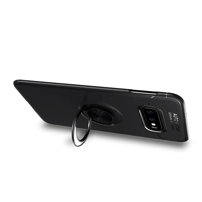 Магнитное кольцо Мягкий ТПУ чехол для телефона samsung Galaxy S10 lite плюс Чехол защитный