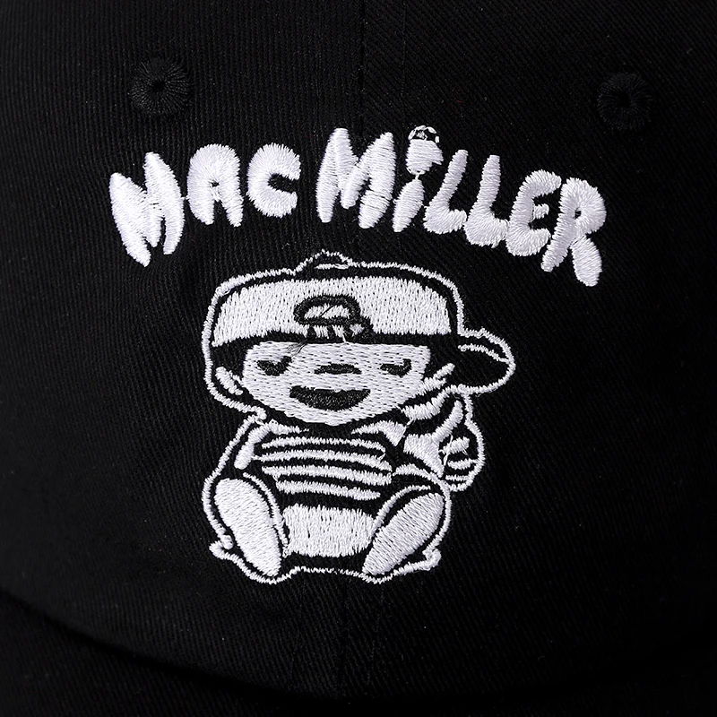 Бейсболка Mac Miller для мужчин и женщин регулируемая хлопковая кепка в стиле хип-хоп