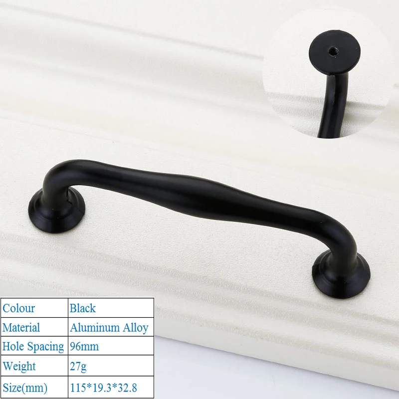 Модная американская аэрозольная краска черная ручка из алюминиевого сплава