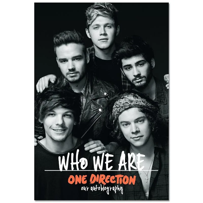 

Custom One Direction Canvas Poster 27X40cm30X45cm Home Decor Canvas Printing Silk Fabric Print Wall Poster No Frame