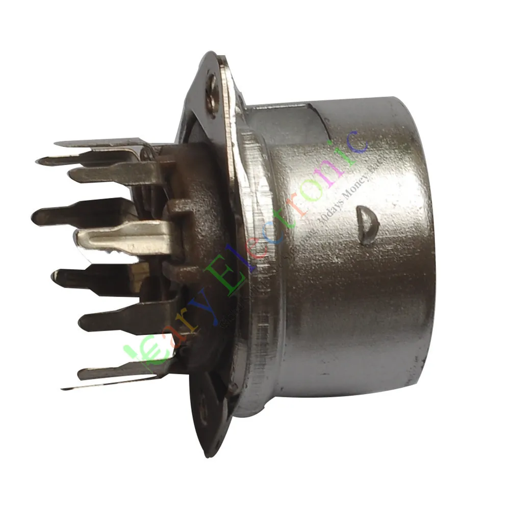 Оптовая и розничная продажа 4 шт. 9pin бакелитовая фотообложка для 12AX7 6P1 6N3 аудио
