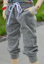 gray pants 1/3 1/4 шкала BJD одежда футболки или брюки кукла аксессуары для BJD/SD EID. В комплект не входят кукла, обувь и другие аксессуары NO0586 - Цвет: gray pants