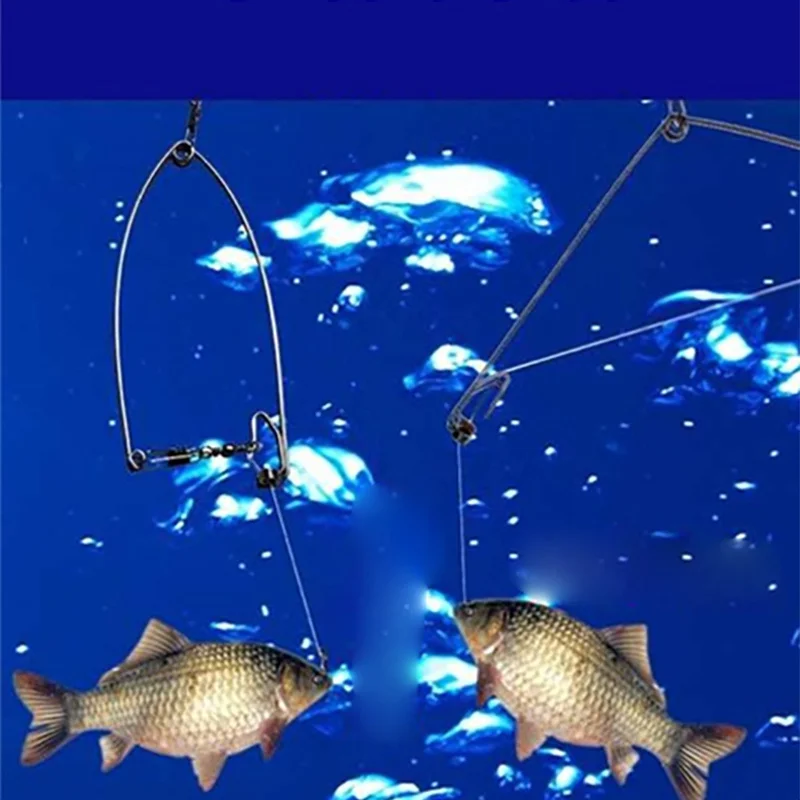 

Stainless Steel Worldwide Automatic Fishing Hook At Top Speed God Hook For Lazy Person Suitable For Kinds Of Fishing Places Hot