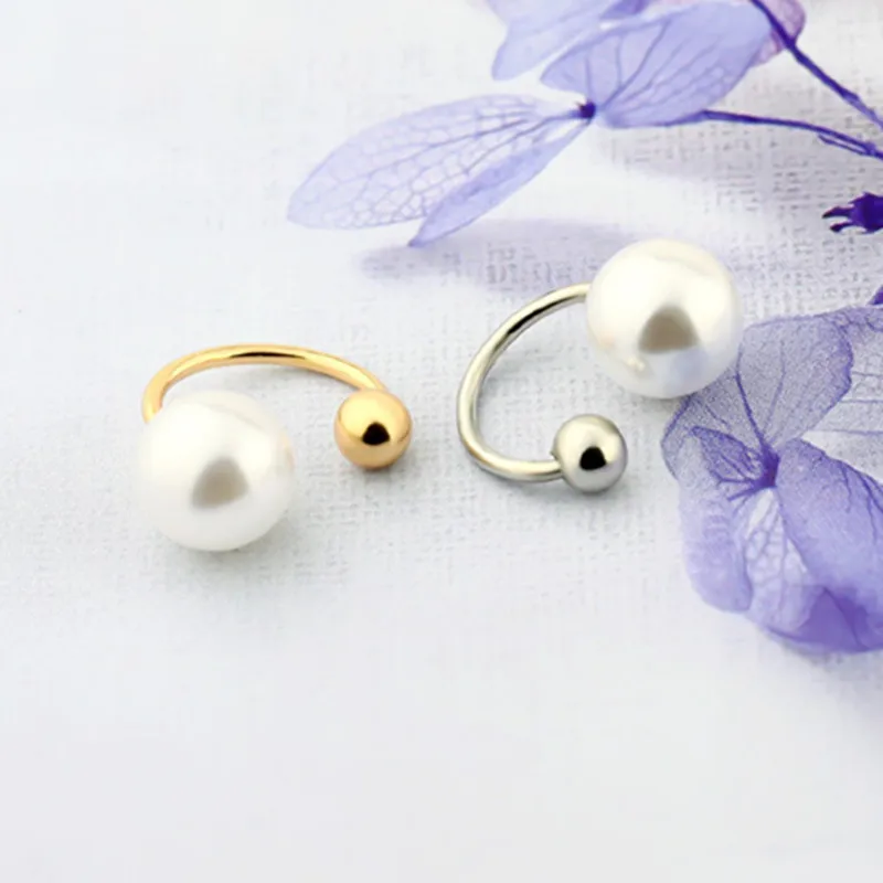 

New Brincos Clip Earing boucle d'oreille Bijoux Simulated-pearl Ear Cuff Earrings For Women Girl Jewelry Gift Pendientes