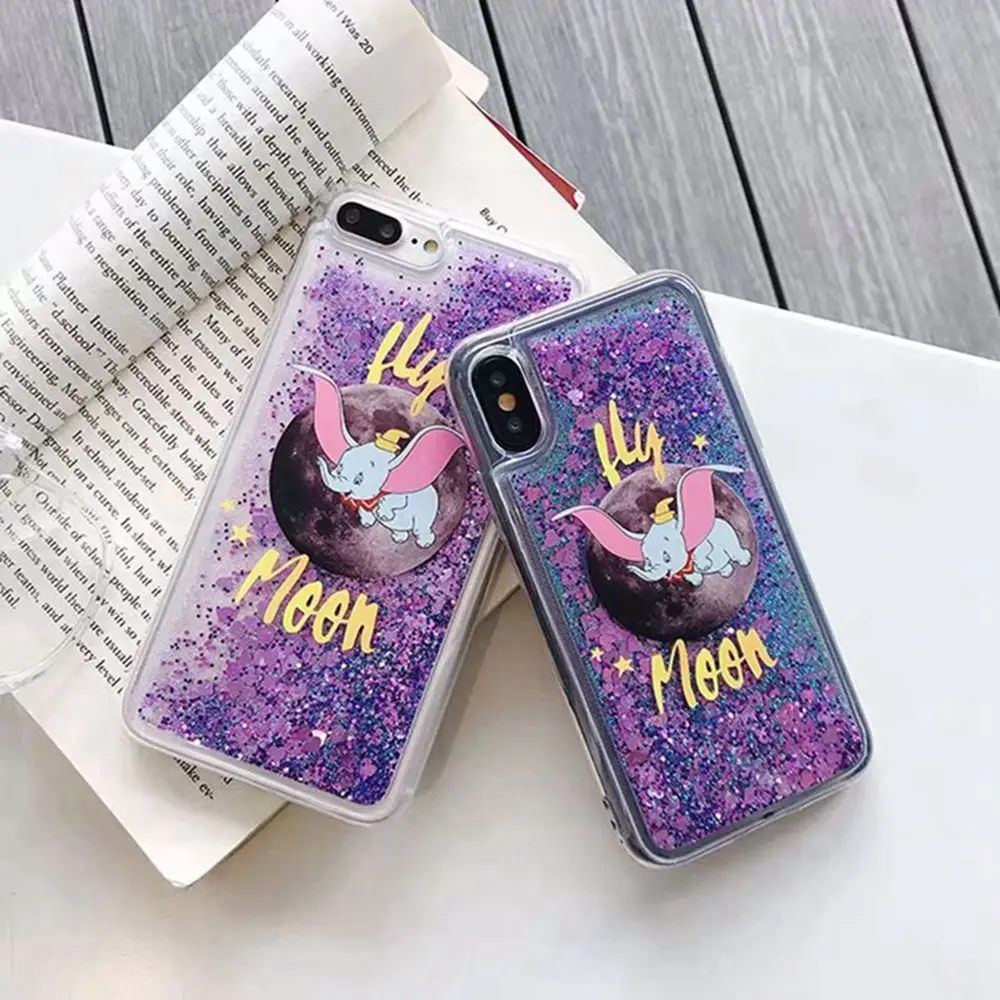 KISSCASE Quicksand Phone Cases For iPhone 7 8 Plus X XR XS MAX 6 6S Case Liquid Glitter Cover Fundas |