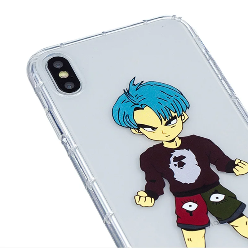 Роскошный бренд BAPE супер Dragon Ball-Z спортивный стиль мальчик Телефон чехол для iPhone 6