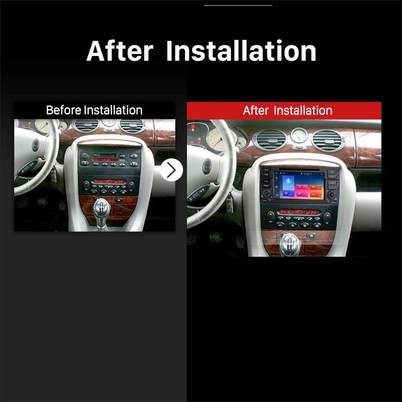 Harfey Android 8 0 7 дюймов 1Din автомобиля радио для Rover 75 мг ZT MG7 M3 BMW E46 316i 318i gps