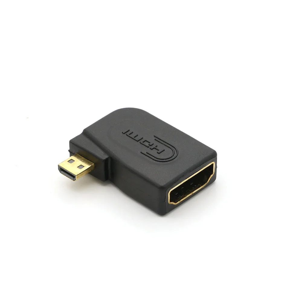 2 шт микро совместимому с HDMI D Мужской к HDMI-Совместимость женскому удлинитель