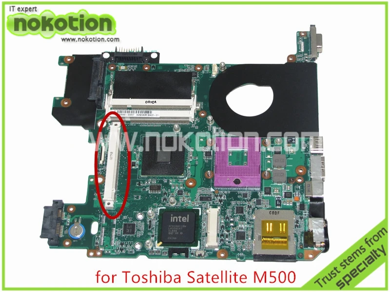 

NOKOTION H000018570 для Toshiba satellite M500 материнская плата для ноутбука GM45 DDR2 с графическим слотом