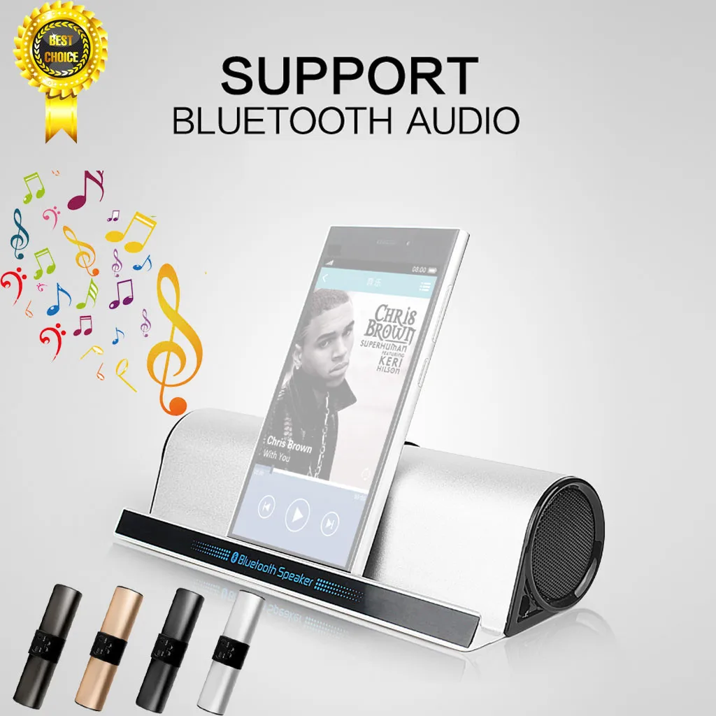 Высококачественный алюминиевый сплав Bluetooth аудио Мобильный телефон кронштейн