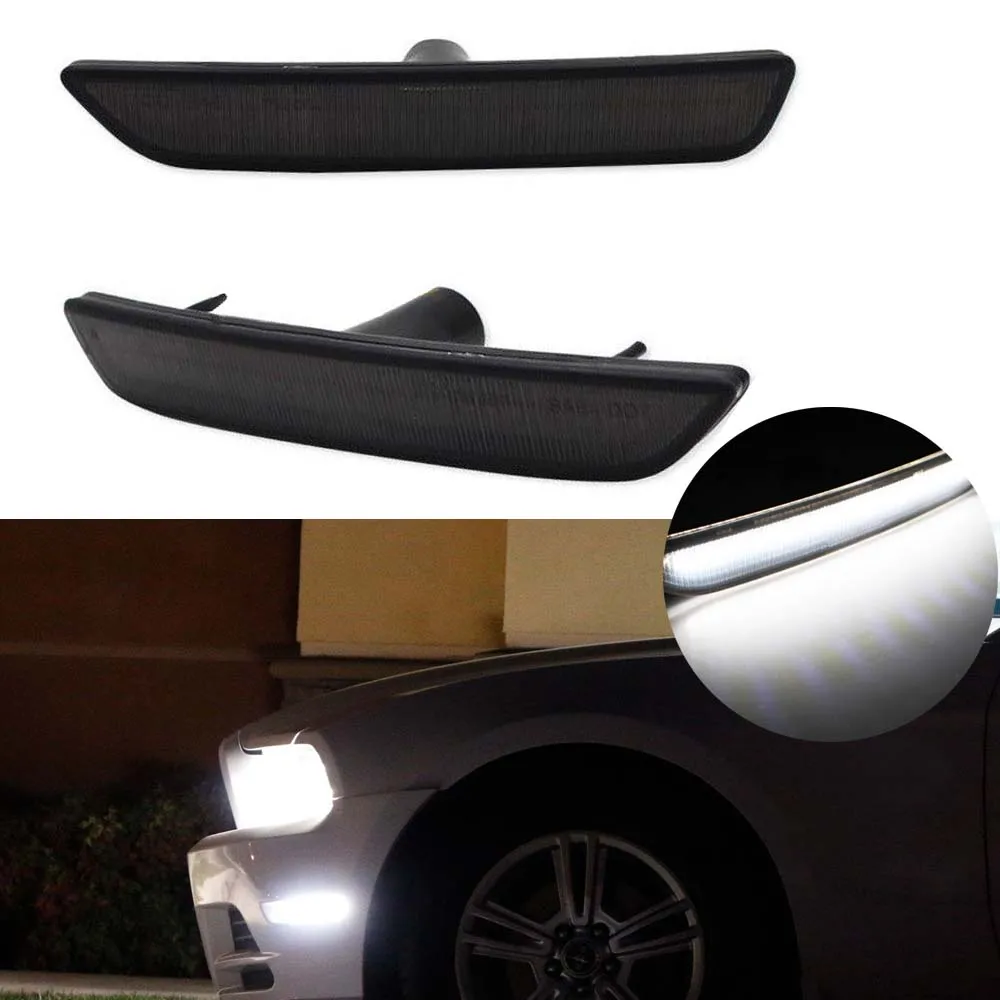 Передние боковые габаритные огни с белосветодиодный светодиодной подсветкой