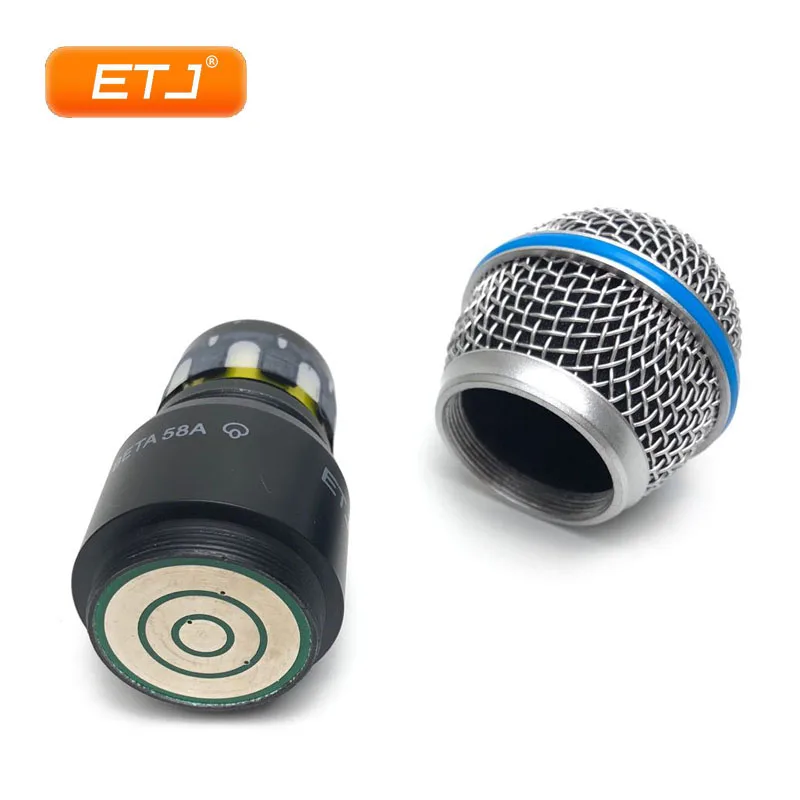2 предмета беспроводной микрофон ядро для Shure PGX58 PGX24 SLX24 SM58 бета 58A 87A BLX288 ручной микрофон основная часть микрофона