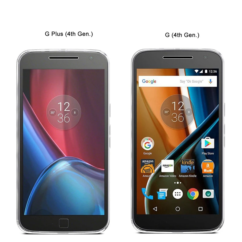 Прозрачный мягкий чехол для телефона Motorola Moto G4 / Plus Тонкий силиконовый из ТПУ с
