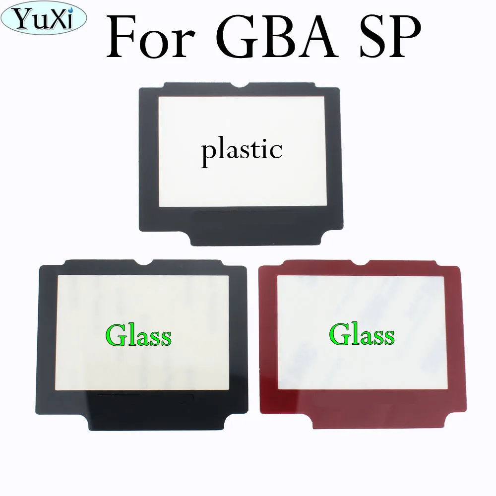 YuXi для GameBoy Advance SP GBA протектор пластиковый стеклянный экран Объектив Nintendo Game