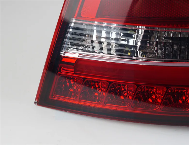 Китайский завод VLAND Автомобильный задний фонарь для Audi A6L 2005 2006 2007 2008 светодиодный задний фонарь с DRL+ тормозной светильник+ задний светильник