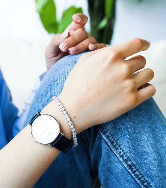 Женские Классические теннисные браслеты CMajor из стерлингового серебра 925 пробы с