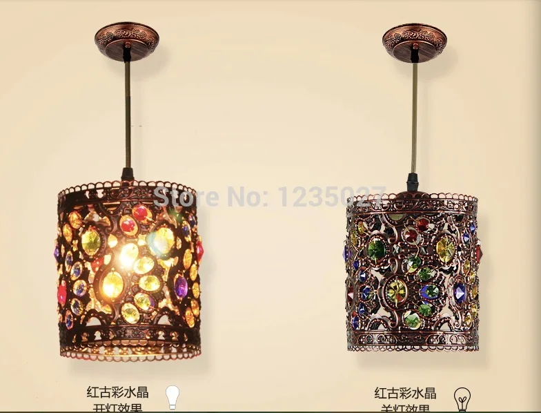 Новинка бесплатная доставка D120mm кристаллическая Подвесная лампа освещение 1