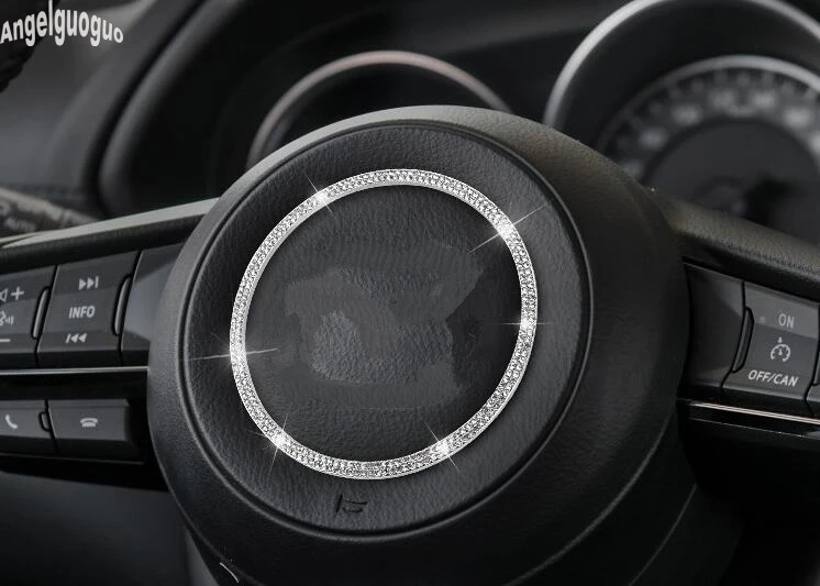 Аксессуары для Mazda 4 цвета Axela CX 3 8 9 ATENZA 2017 20 Автомобильное рулевое колесо