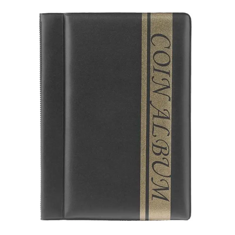 H 120 для хранения монет, Пенни, карманы, альбом для денег, книга для сбора монет, держатели для книг, органайзер для сбора денег - Цвет: H