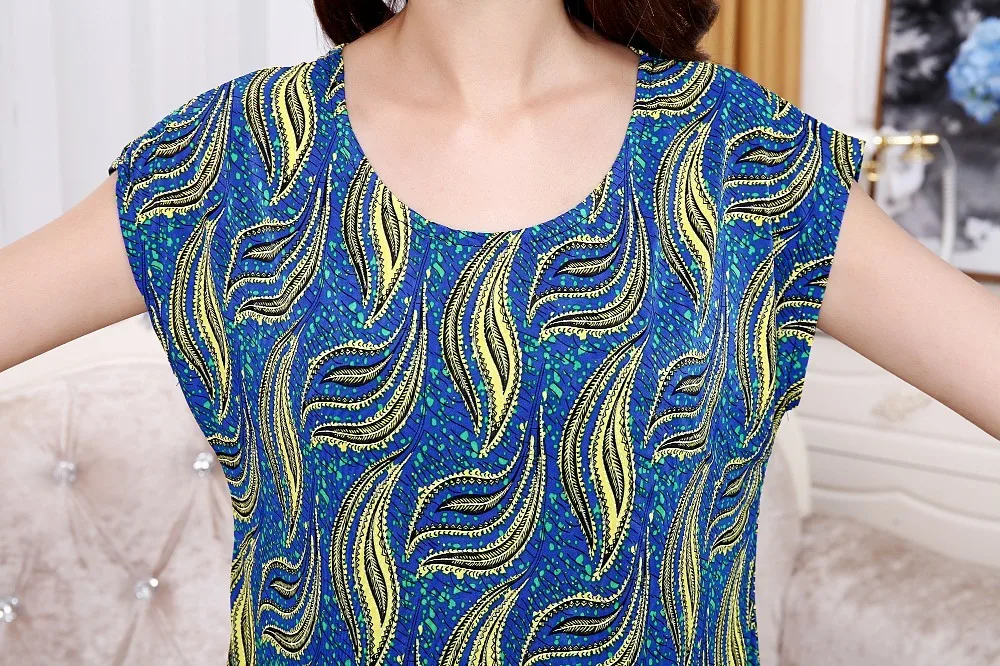 XL-5XL женская летняя футболка короткий рукав круглый вырез принт femme Ретро стиль