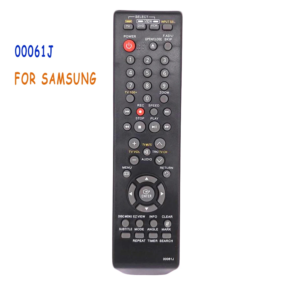 Новый Сменный пульт дистанционного управления 00061J для SAMSUNG DVD VCR Combo Smart TV DVD-V9700