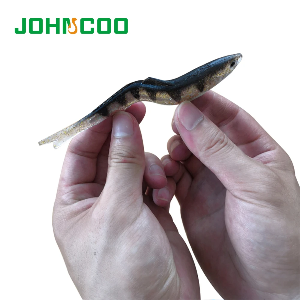 JOHNCOO 3 шт. 135 мм 13 6 г Мягкая приманка для плавающая рыбы искусственная карпа