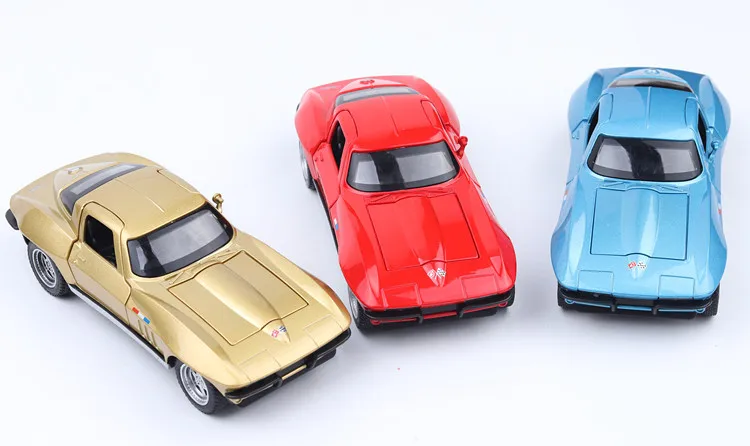 1:32 Форсаж масштаб Corvette C2 металлическая игрушка сплав автомобиль литья под