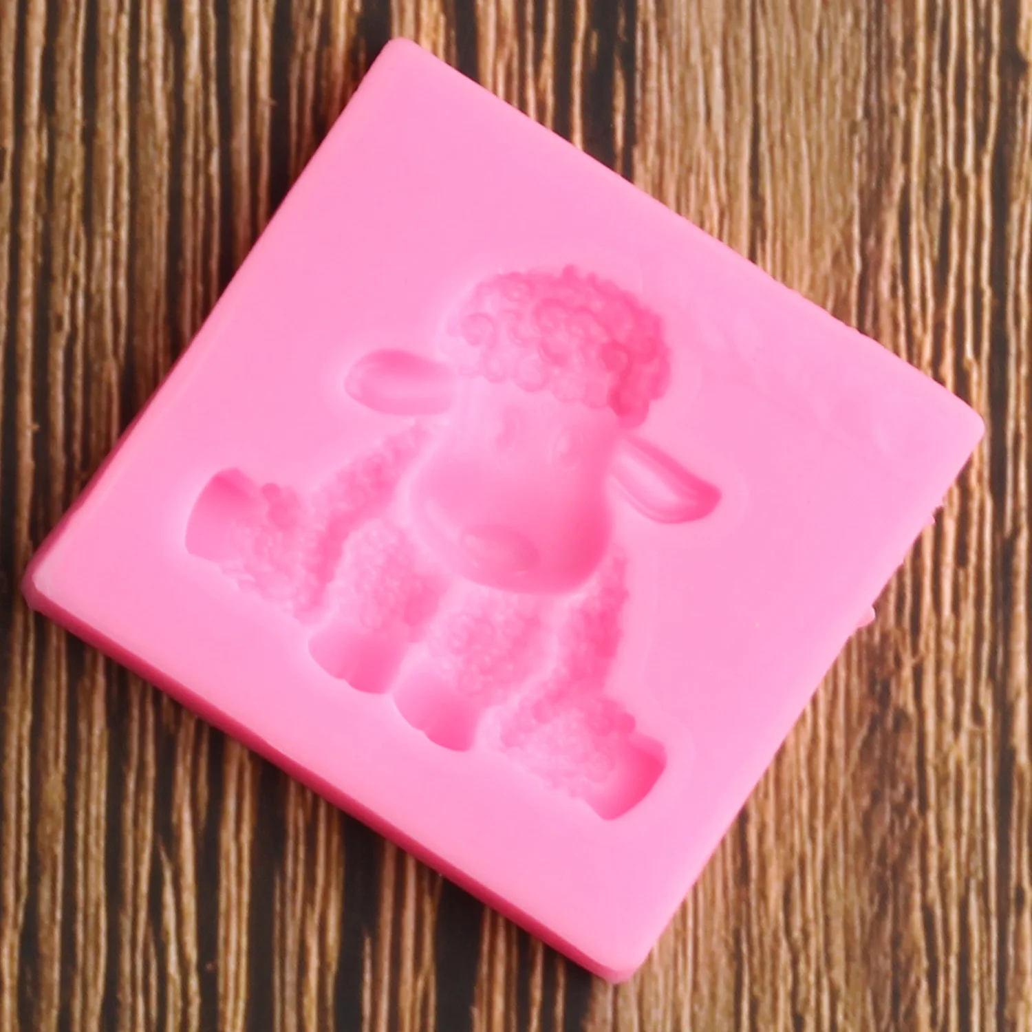 3D Овцы силиконовые формы DIY Детские День рождения инструменты для украшения торта для вечеринки кекс выпечки помадка Шоколадные конфеты формы