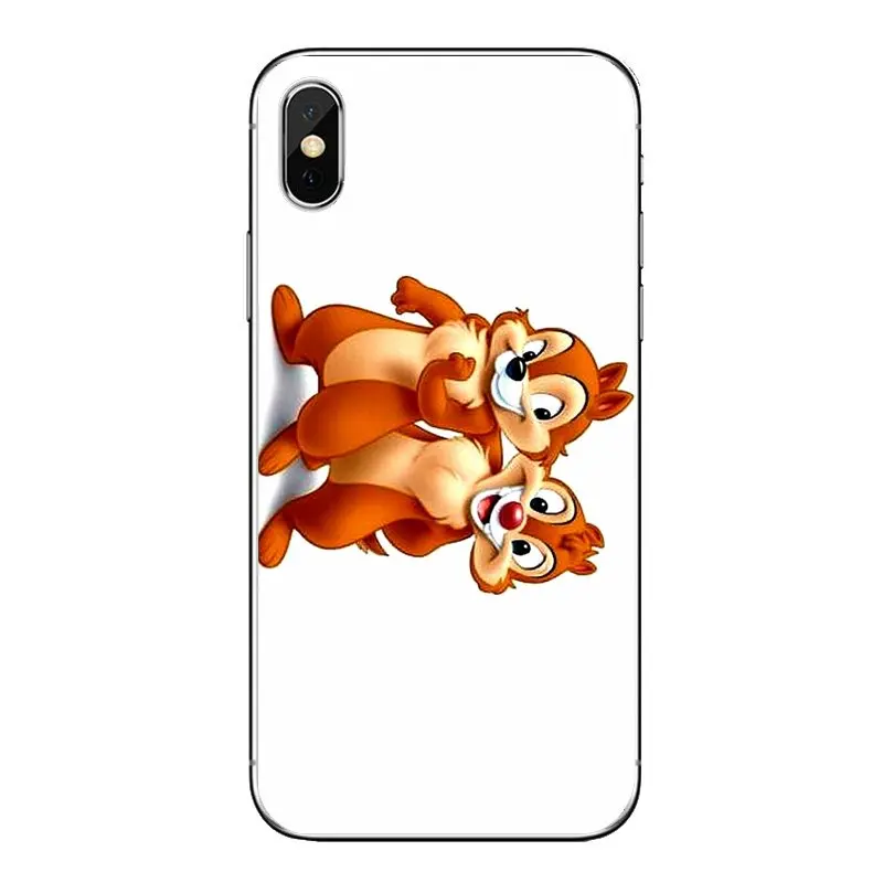 Мягкие прозрачные чехлы для iPod Touch iPhone 4 4S 5 5S 5C SE 6 S 7 8 X XR XS Plus MAX Chip and ALE аниме