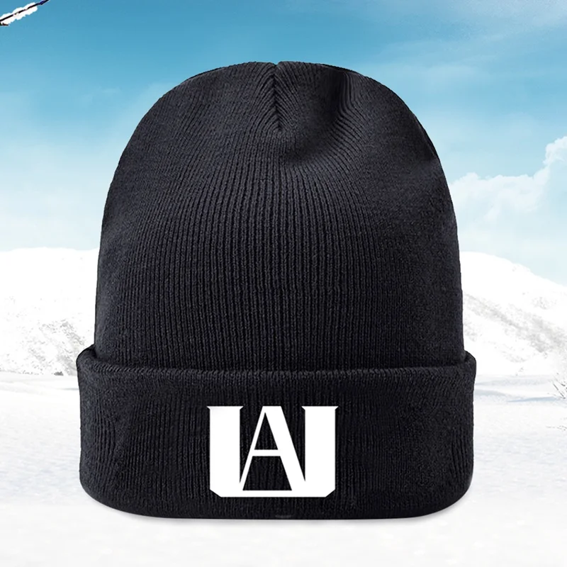 Аниме мой герой Academy осень зима уличная теплая вязаная шапка Skullies Beanie шапка Косплей Костюм Новинка
