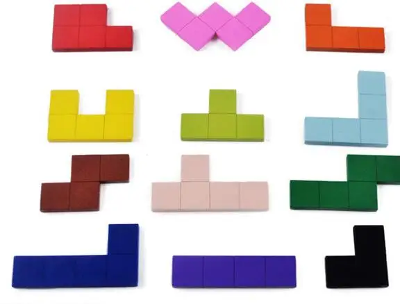 NEW Wooden Tangram Brain Teaser Puzzle Toys Tetris Game Preschool Magination Intellectual Educational Kid Toy Gift | Игрушки и хобби
