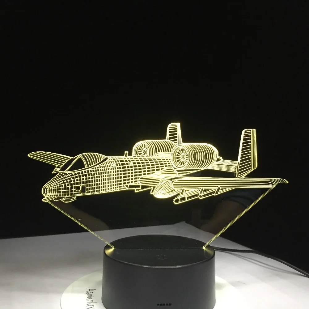 3D светильник с пультом дистанционного управления светодиодсветодиодный