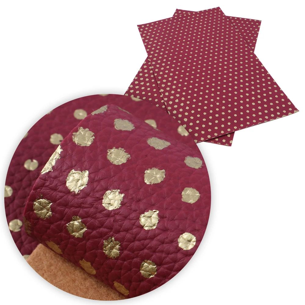 1076402003 David accessories 20*34 см dot искусственной искусственная кожа бант для волос для художественного оформления ногтей, ручная работа ремесел 1 шт, 1Yc5750 - Цвет: 1076402003