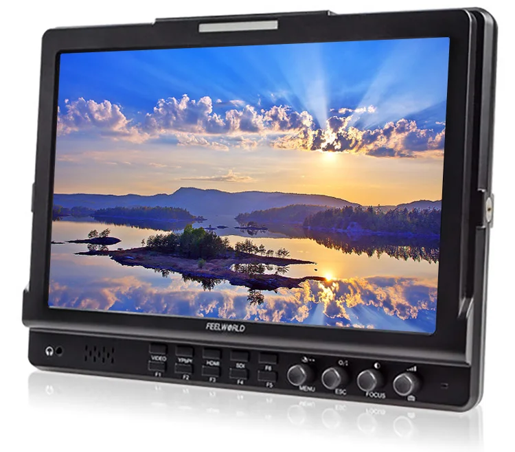 Feelworld FW1018SPV1 10,1 дюймов 3g SDI 4K HDMI камера DSLR полевой монитор Full HD 1920x1200 ЖК ips экран с пиковой гистограммой