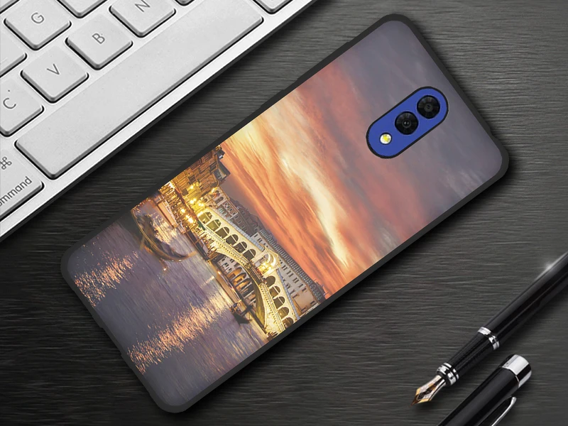 EiiMoo Soft TPU Silicone Case Cover For Alcatel 3L Case 5039 5039D Cute Cartoon Phone Back Coque For Alcatel 3L Case
