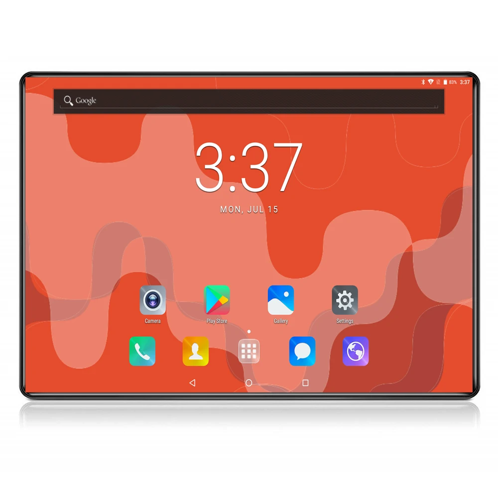 10 дюймовый ноутбук ОС Android 8,1 10 дюймов планшет Deca Core, размер экрана 6 ГБ Оперативная память 128 Гб Встроенная память, 4G, FDD, LTE, 2.5D 1920x1200 ips, две SIM карты, планшет, 10,1