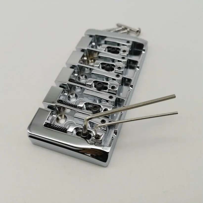5 струн Bass Bridge Sung утолщение Регулируемый гитарный мост высокое качество|Детали и