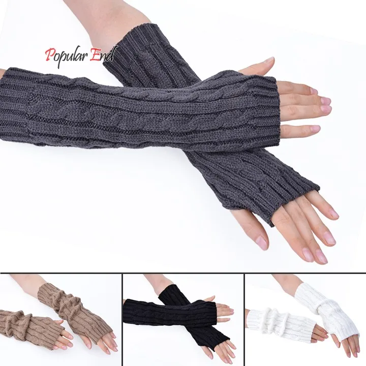 Фото Fashion Arm Warmers Women Long Gloves Knitted Mittens Fingerless Glove For Wholesales 59x Аксессуары для одежды Fashion Arm Warmers Women Long Gloves Knitted Mittens Fingerless Glove For Wholesales 59x Аксессуары для одежды