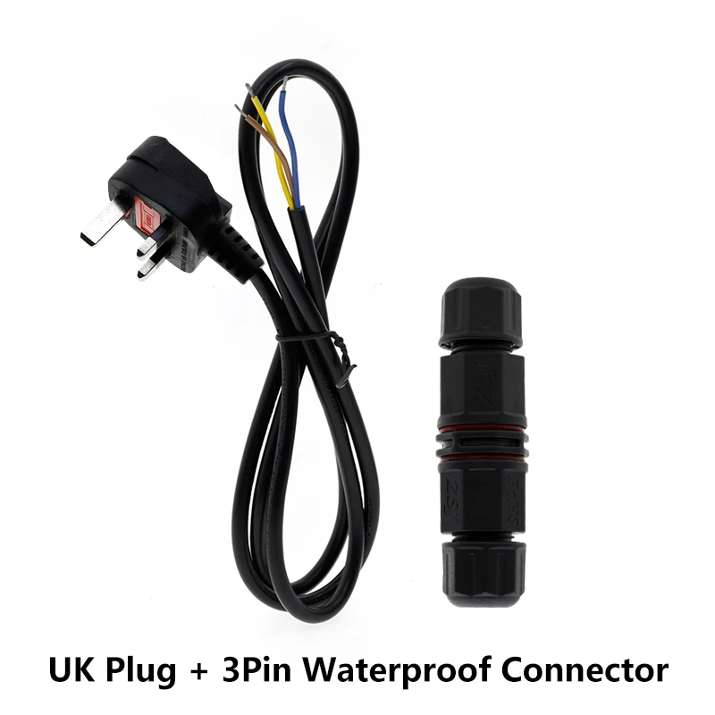 UK Plug Светодиодный прожектор 220 В 50 Вт Настенный отражатель для сада квадратный прожектор наружный IP65 Водонепроницаемый ландшафтный светильник уличный фонарь - Испускаемый цвет: UK Plug