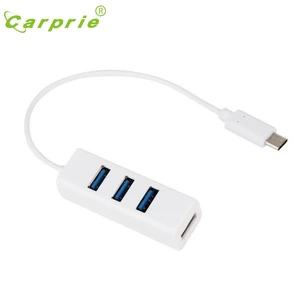 Адаптер CARPRIE Type-C на 4 порта USB 3,0, концентратор USB 3,1 для ПК Apple Macbook 12 BK Jan17 MotherLander
