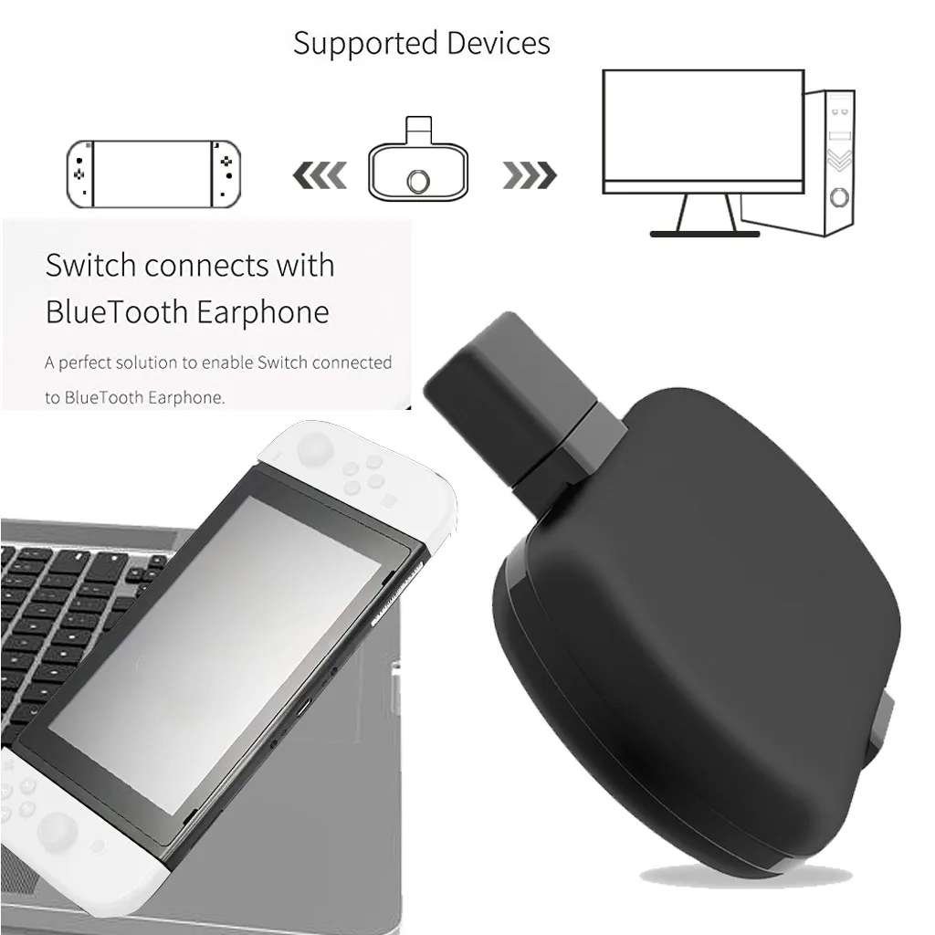 CARPRIE Usb Bluetooth адаптер 5,0 с type-C aptx-ll низкая задержка подключение Usb Bluetooth адаптер для Ps4 Bluetooth адаптер 5,0