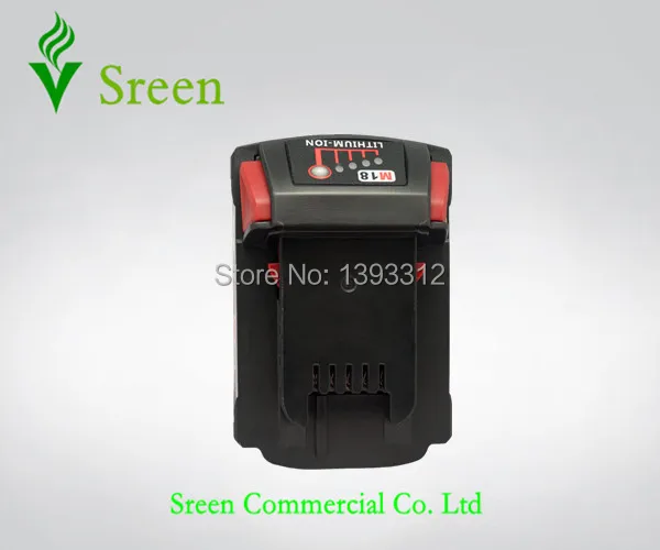 3 X Новый 18 В 2000 мАч Перезаряжаемые Мощность инструмент литий-ионный Батарея