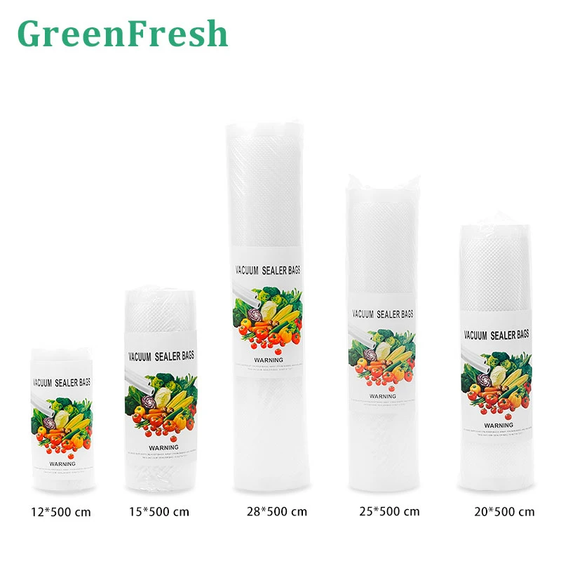 Кухонный Вакуумный пакет Greenfresh для вакуумного упаковщика свежая еда с