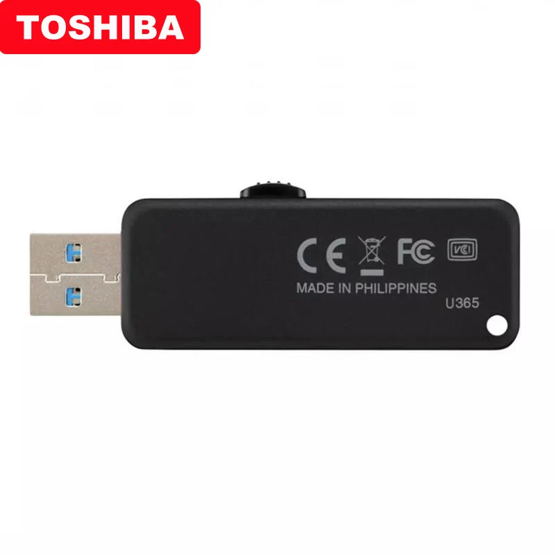 TOSHIBA U365 USB 3.0 флеш накопитель 64 ГБ 32 100% ГБ|USB флэш-накопители| |