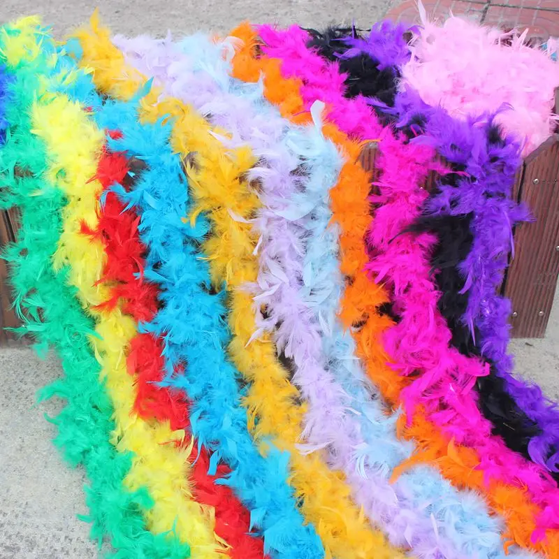 1 шт. 37 г 2 метра/длина перьев Перу Свадебная лента Marabu Boa de Pena нарядное платье Burlesque